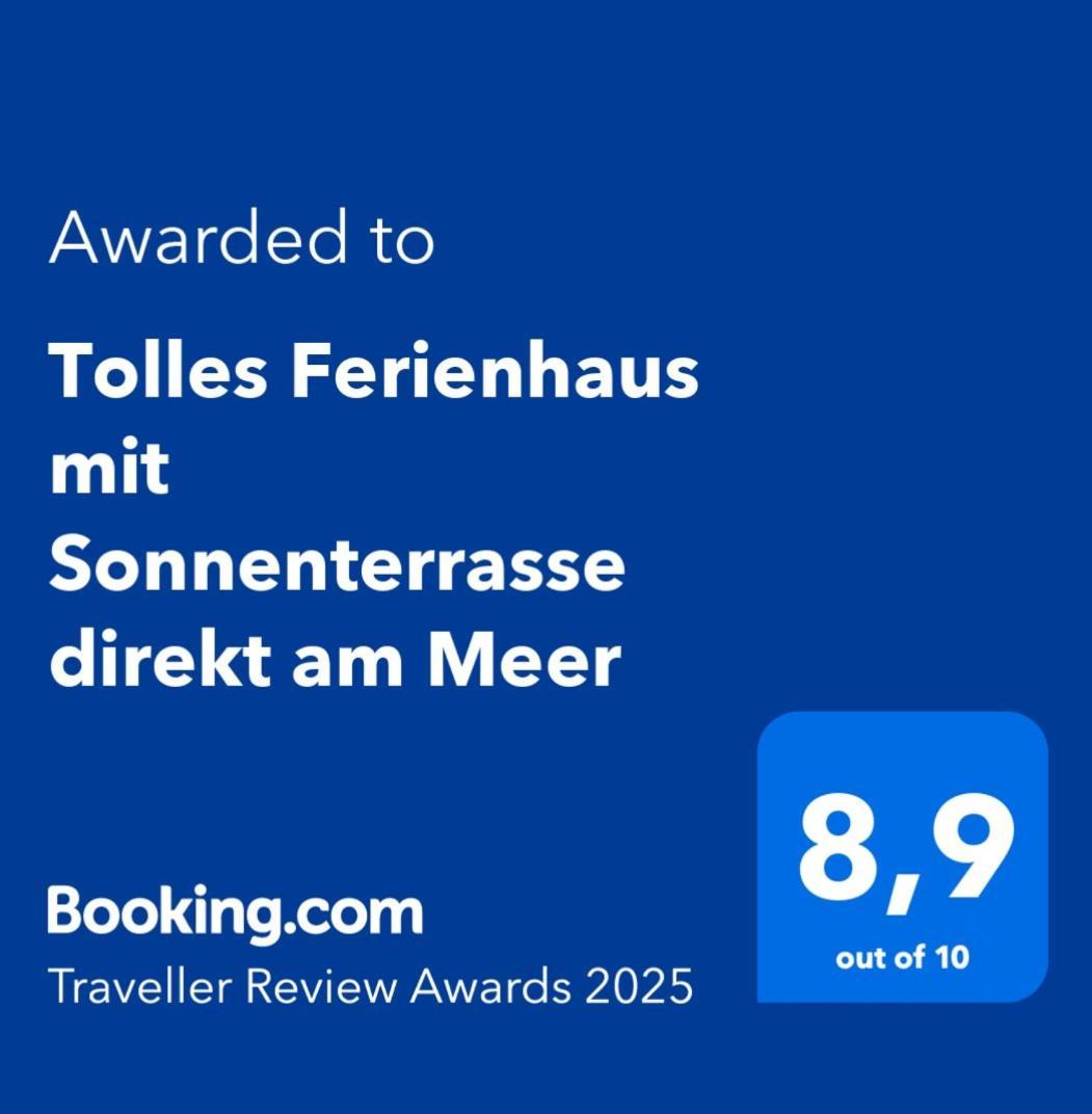Tolles Ferienhaus Mit Sonnenterrasse Direkt Am Meer Isla Cristina Eksteriør bilde